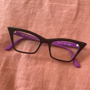 SEE Eyewear Square Cat Eye Vintage Look Glasses